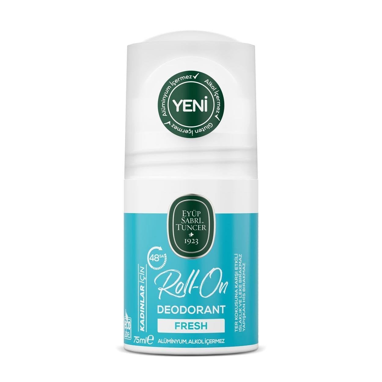 Eyüp Sabri Tuncer Roll On Deodorant-Fresh (Kadın) 75 ml