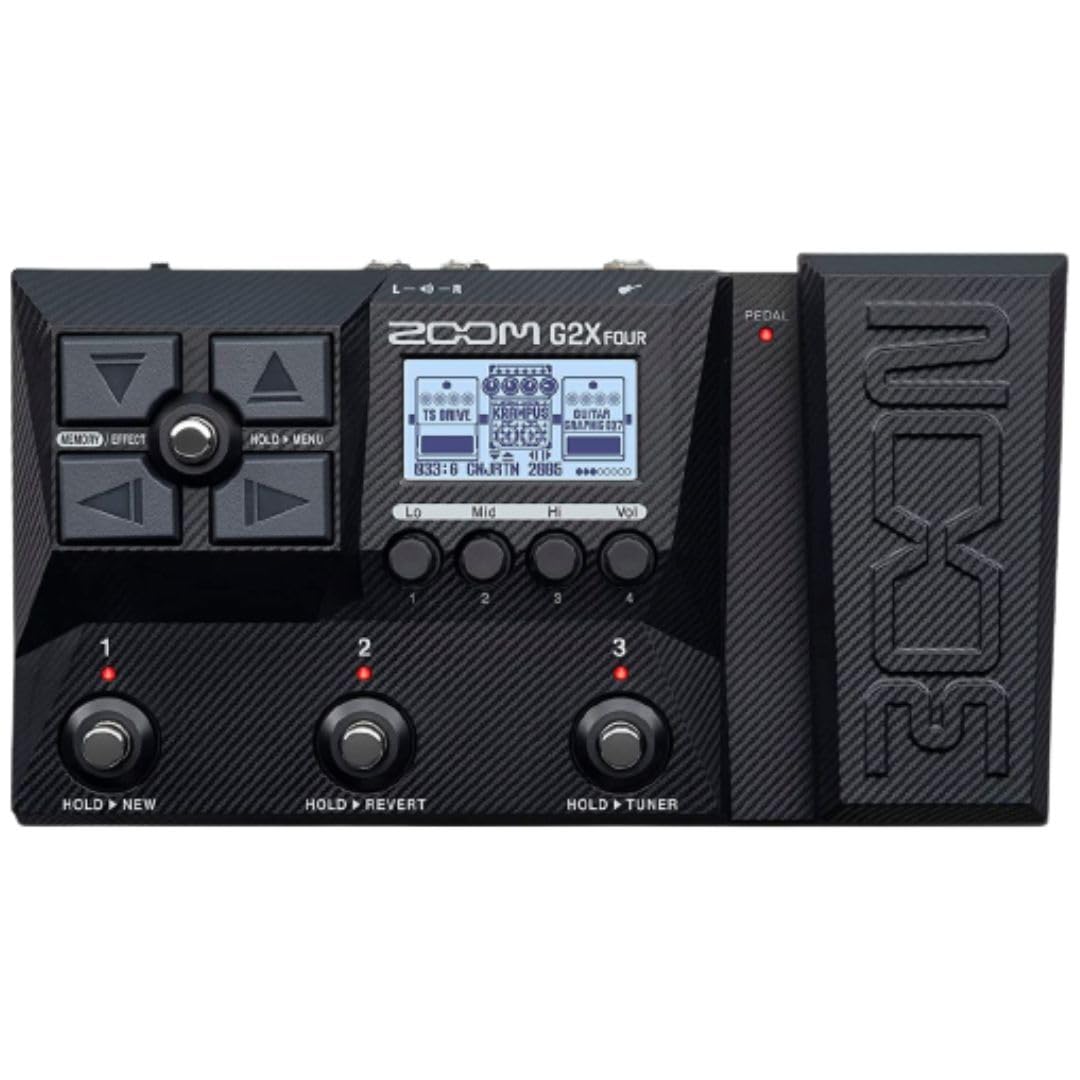 Zoom G2X Four Multi Efekt Prosesör Expression Pedal