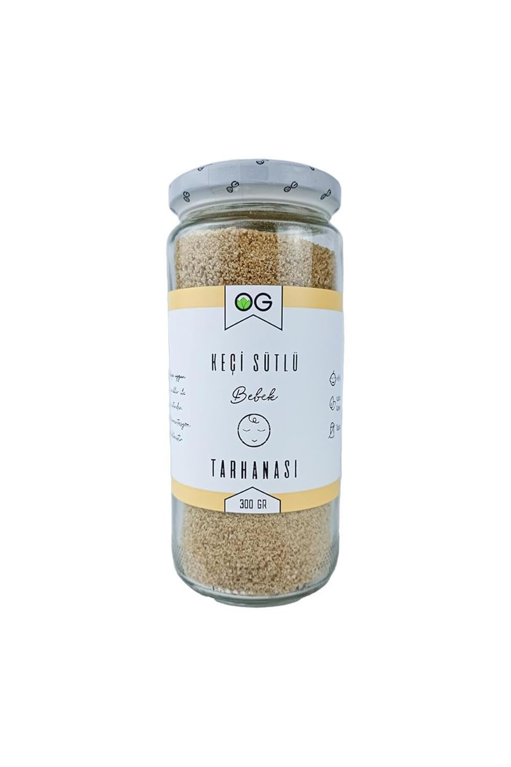 OG Keçi Sütlü Bebek Tarhanası 300 Gr +6 Ay