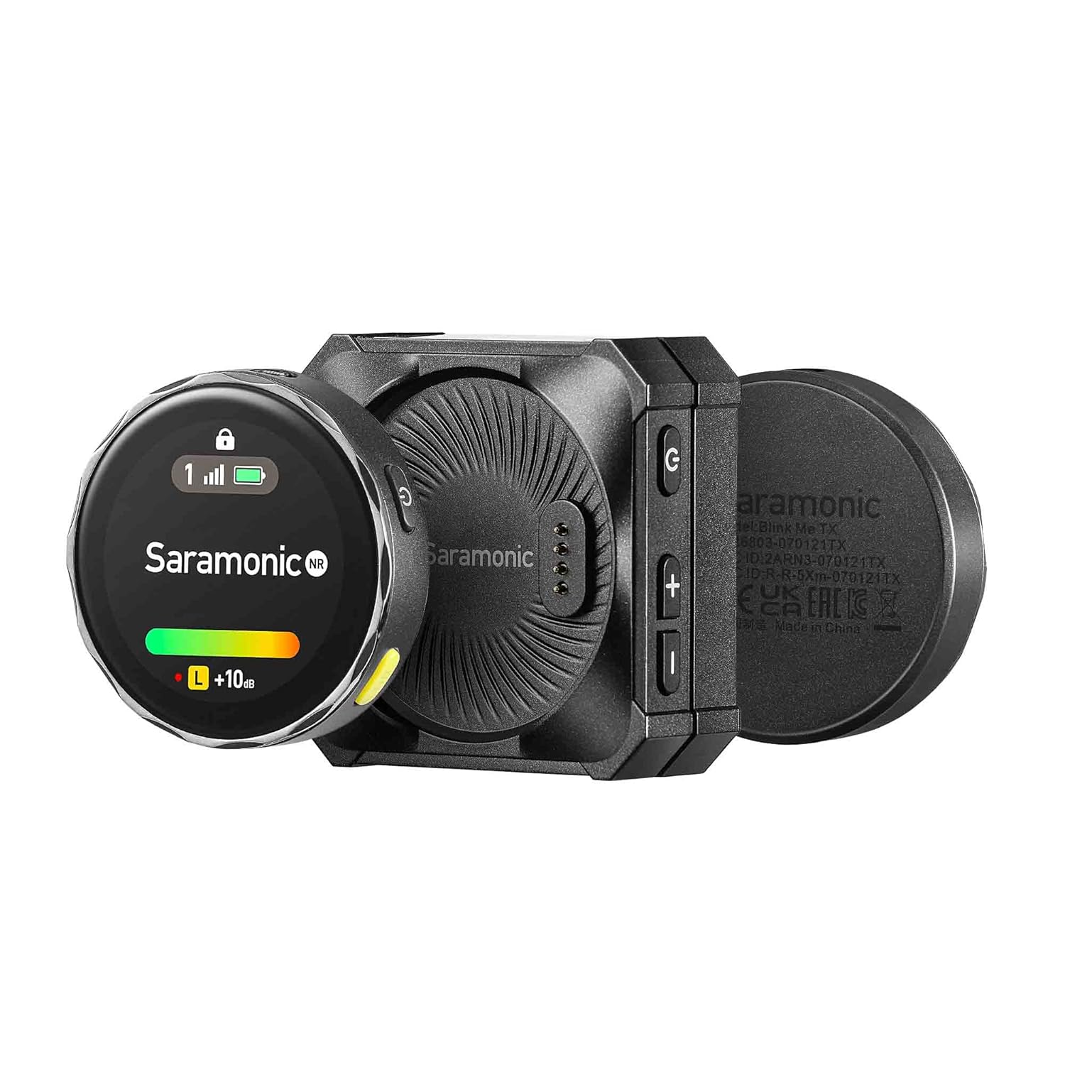 Saramonic Özelleştirilebilir Dokunmatik Ekran ve Kayıt ile 2 Kişilik Akıllı Kablosuz Mikrofon Sistemi (BLINKMEB2)