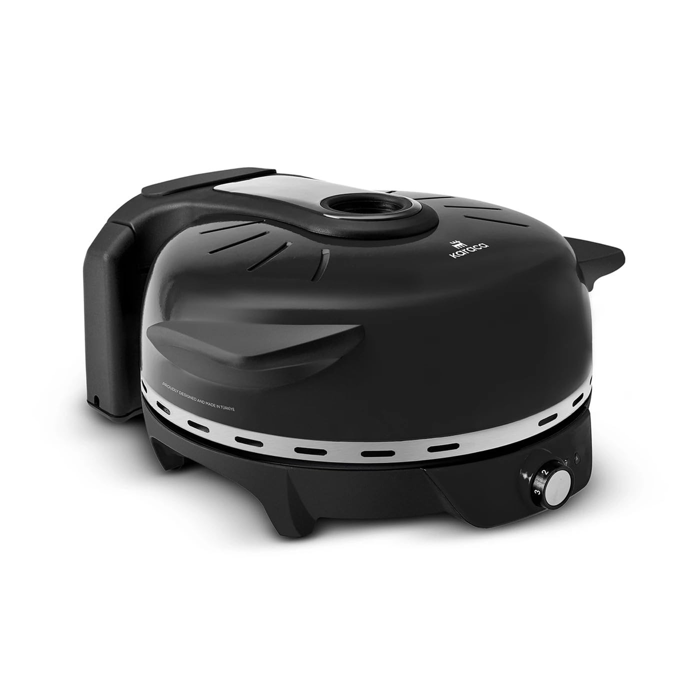 Karaca Gastro 10 In1 Pizza Mk. Biodiamond Matte Black New Pizza Makinesi