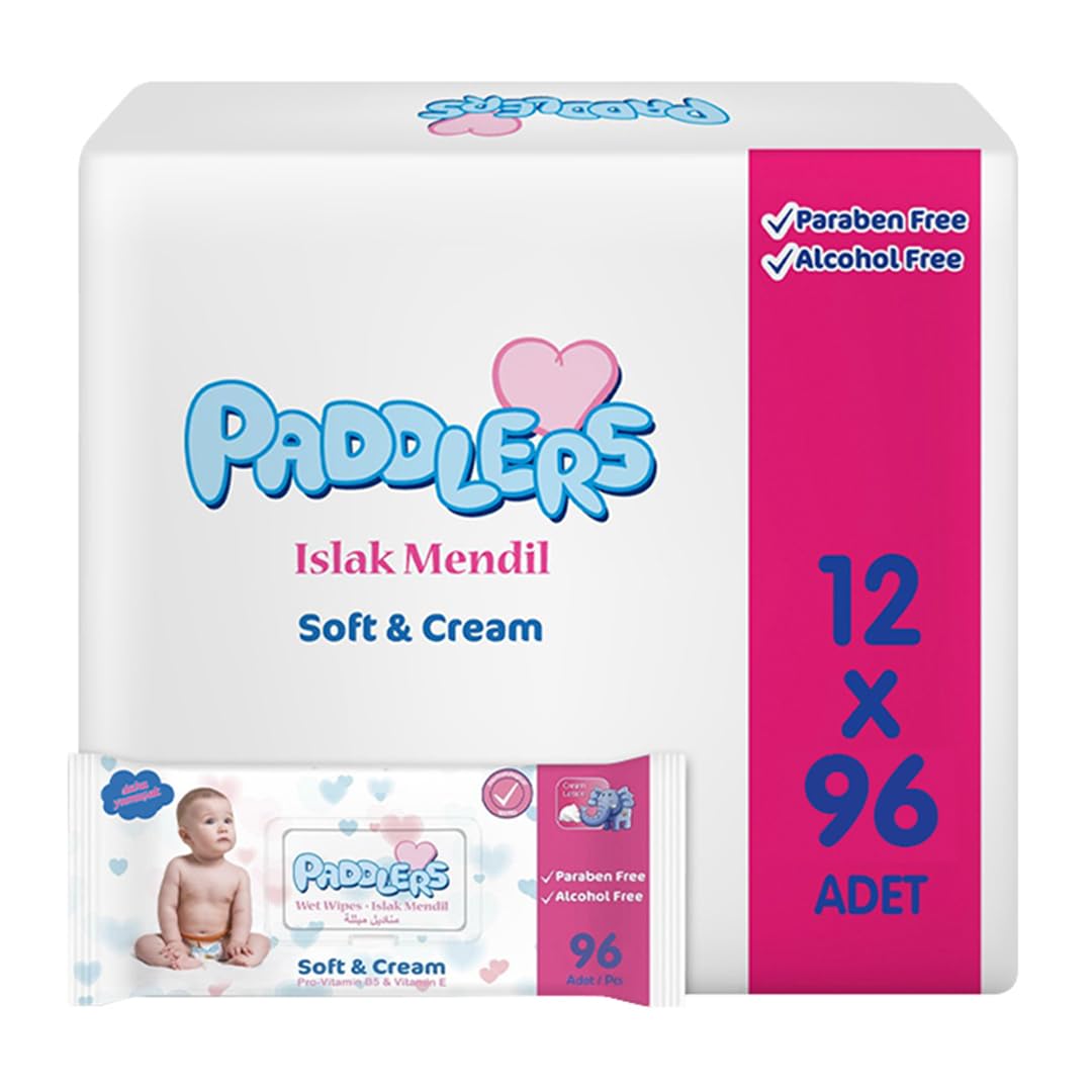 Paddlers Islak Mendil 96x12 li Koli (1152 Yaprak)