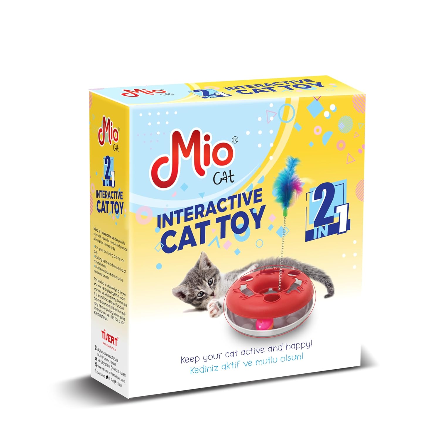 Mio Evcil Hayvan Oyuncakları, Klasik, İkisi Bir Arada, Kutulu