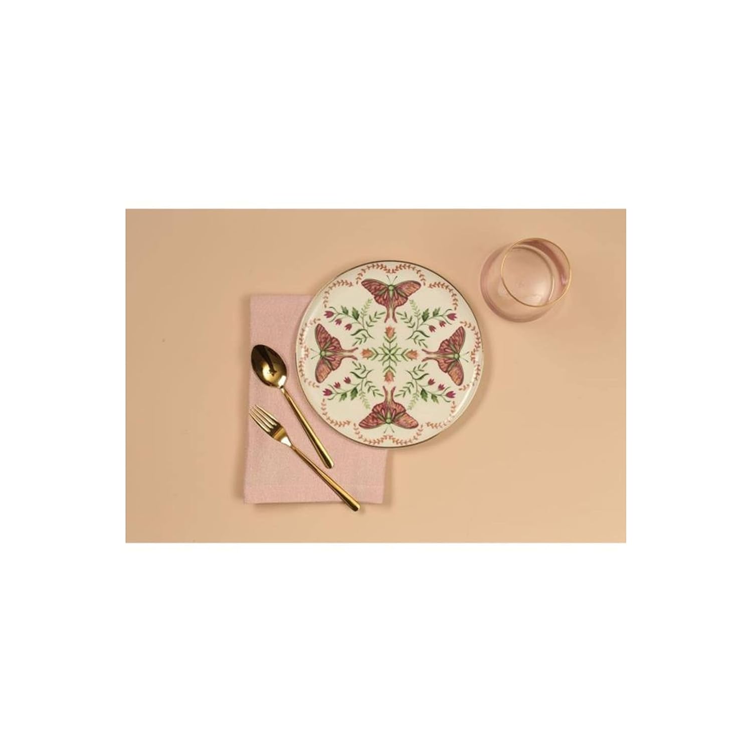 Porland Mirroring Düz Tabak 21cm