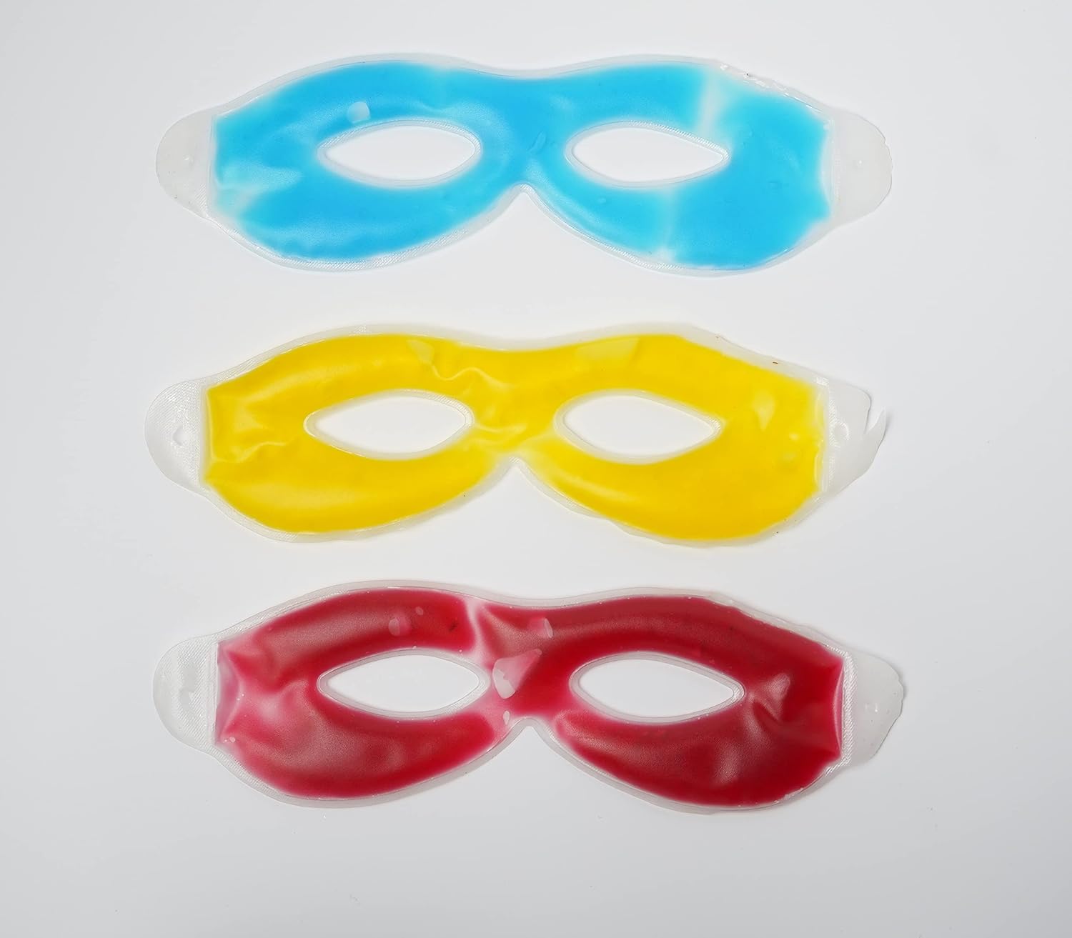 Termojel Göz Maskesi ''3 ADET'', Sıcak ve Soğuk Göz Maskesi, Göz Altı Torbası Şişlik Giderici. Yorgunluk Azaltıcı Göz Maskesi, Baş Ağrısı, Stres Azaltıcı Soğuk Kompres Göz Maskesi