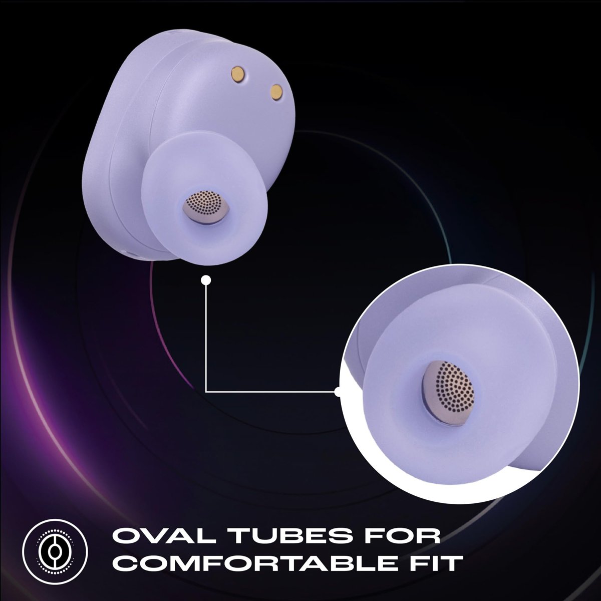 JBL Tune Buds, gürültü azaltma kablosuz kulaklık, Bluetooth 5.3, 48 saate kadar pil ömrü, hızlı şarj, JBL Pure Bass ses, mor