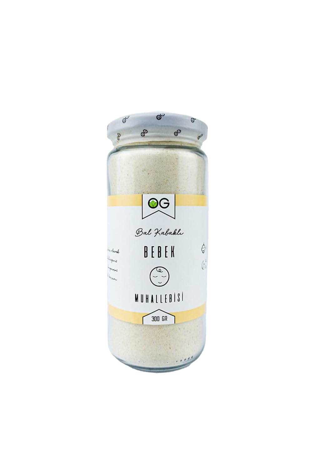 OG Bal Kabaklı Bebek Muhallebi Karışımı 300 Gr +6 Ay