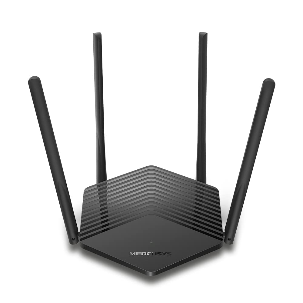 Mercusys MR60X Wi-Fi 6 Router | AX1500 Mbps Hız, Gigabit Port, Fiber Uyumlu, WPA3 Güvenlik, Mobil Uygulama ile Kurulum, VPN Desteği, MU-MIMO & Beamforming, Dual-Band