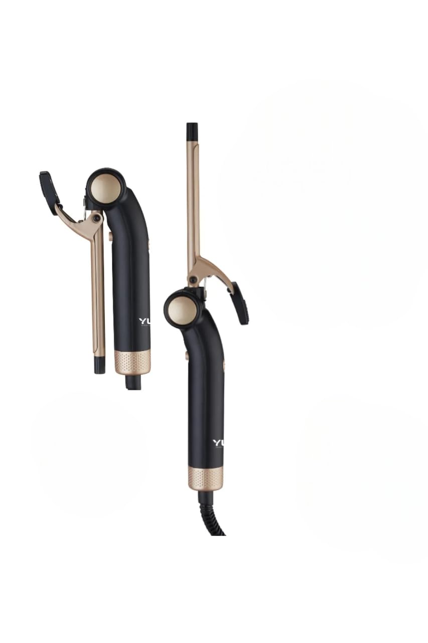 YUI Kb308 Seramik Plaka Afro Dalga 13Mm Katlanabilir Saç Şekillendirici Maşa