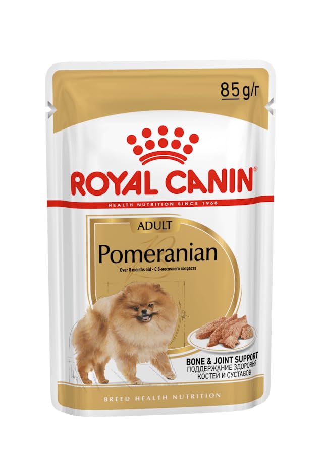 Royal Canin Pomeranian Adult Yetişkin Köpek Yaş Mama 85 Gr 12 li