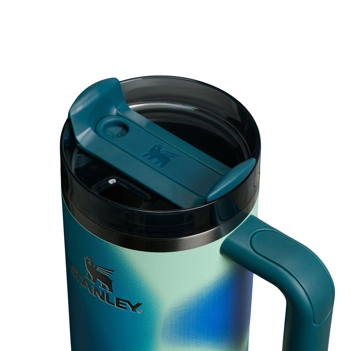 STANLEY Quencher H2.0 FlowState Pipetli Termos Bardak 0.89 Litre - Coastal Teal | Paslanmaz Çelik