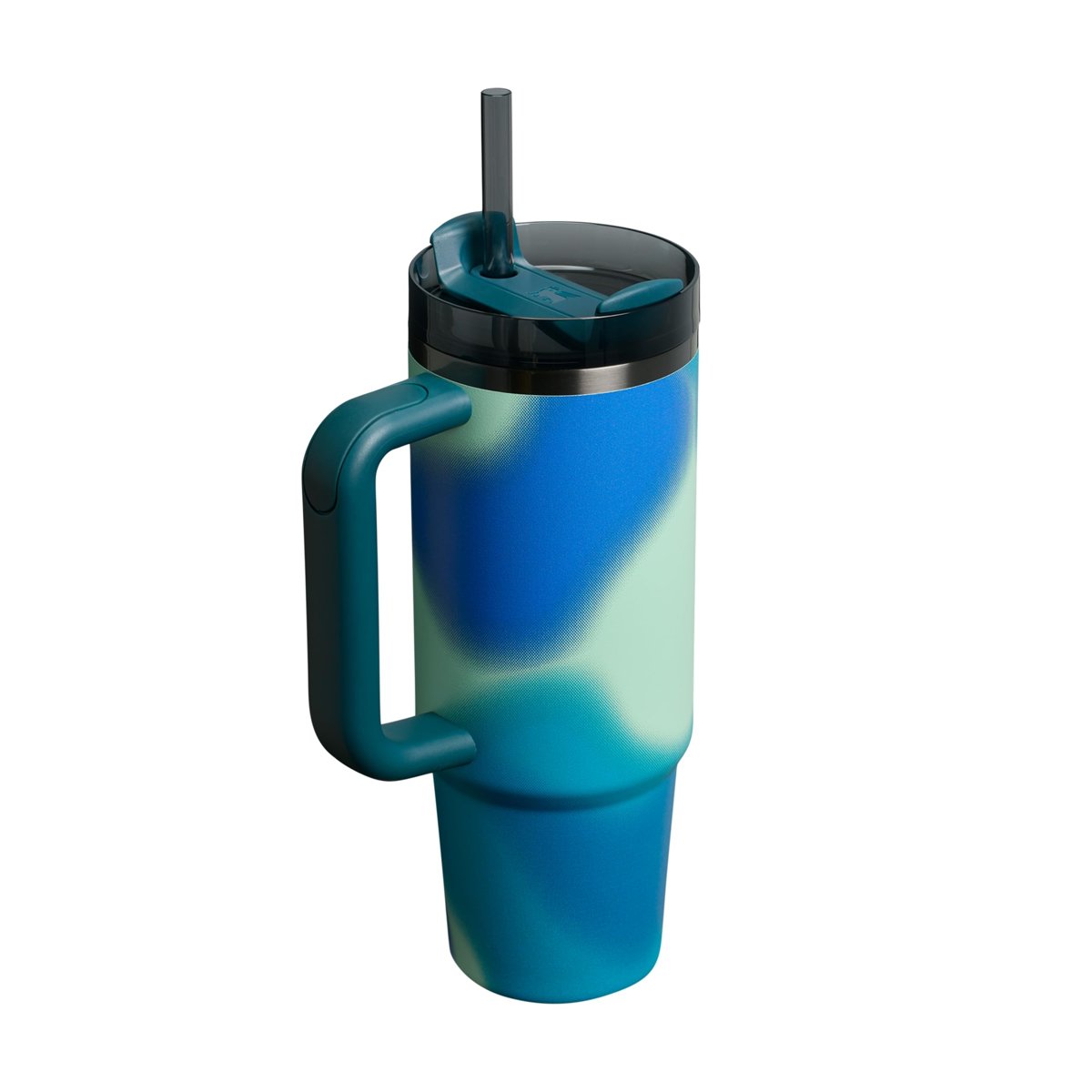 STANLEY Quencher H2.0 FlowState Pipetli Termos Bardak 0.89 Litre - Coastal Teal | Paslanmaz Çelik