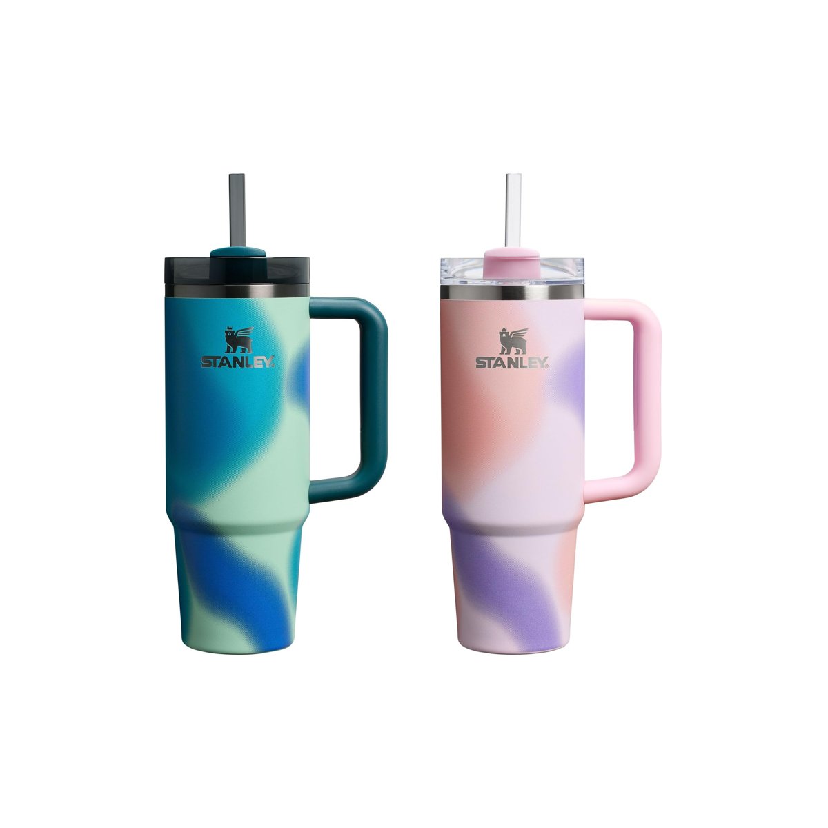 STANLEY Quencher H2.0 FlowState Pipetli Termos Bardak 0.89 Litre - Coastal Teal | Paslanmaz Çelik