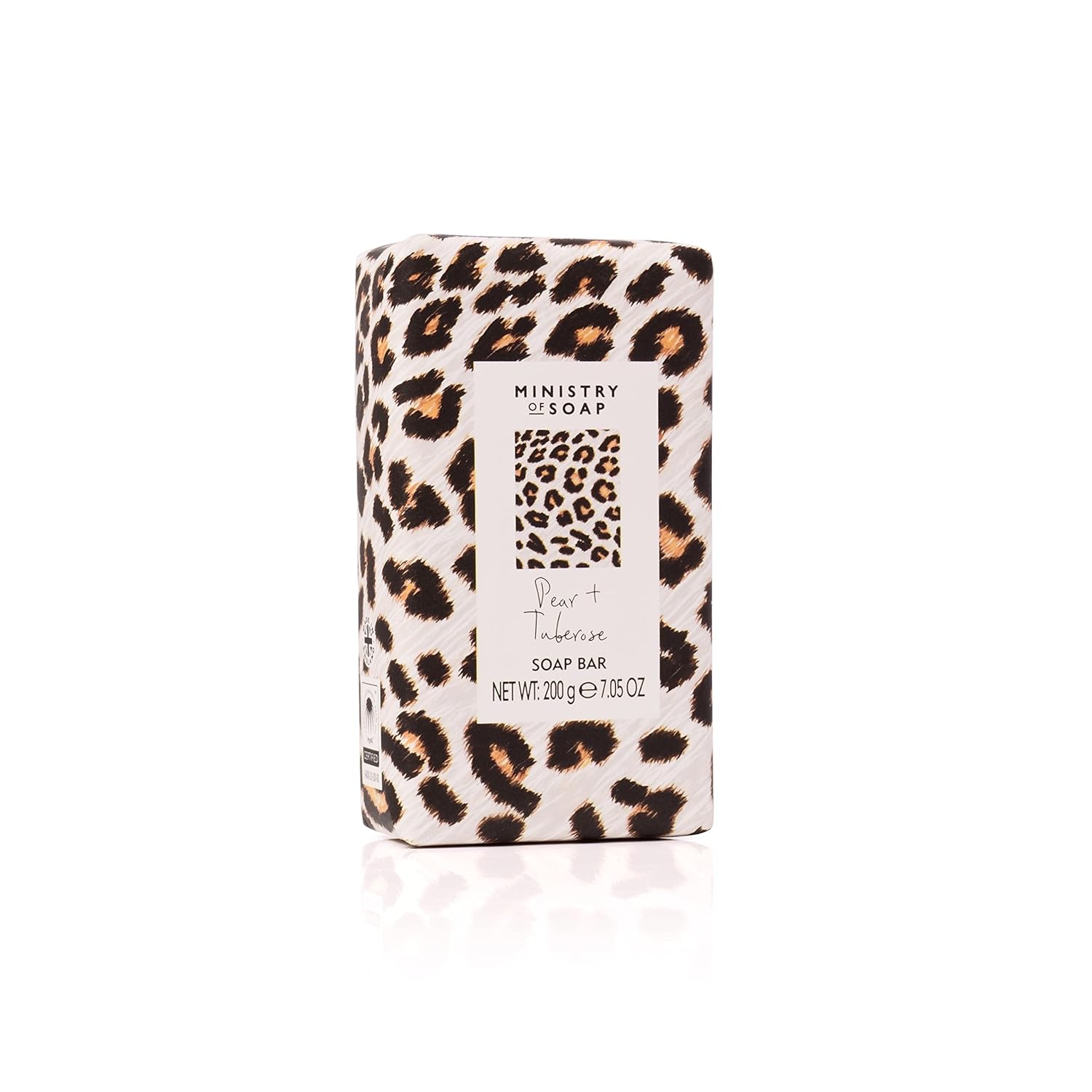 Ministry Of Soap Sabun Bar Wild Side Leopard Pear & Tuberose 200 Gr