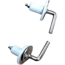 Klozet Kapağı Montaj Vidası Seti Metal Üstten Bağlantılı