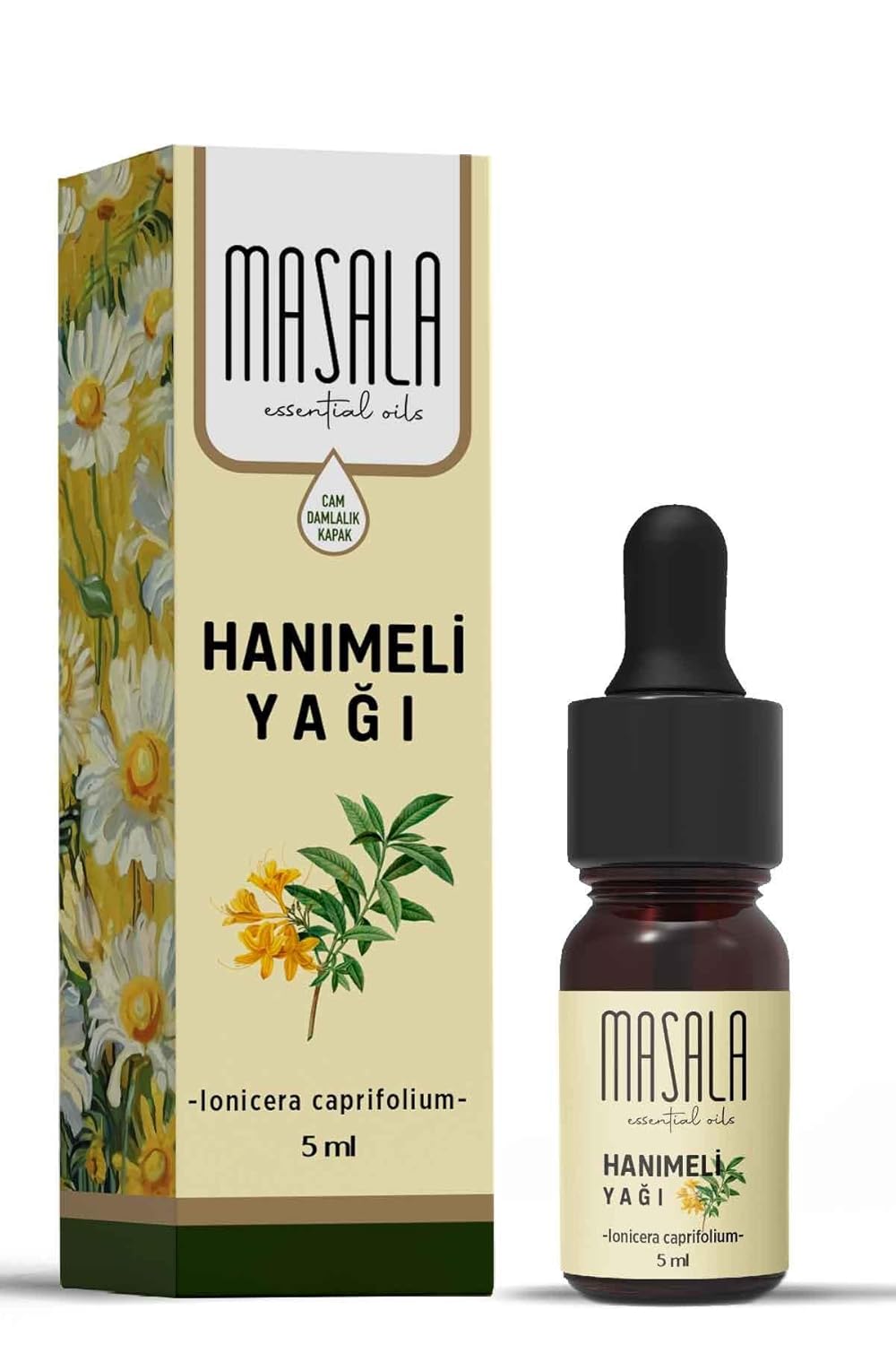 Masala Hanımeli Çiçeği Yağı 5 ml. (Honeysuckle Essential Oil)