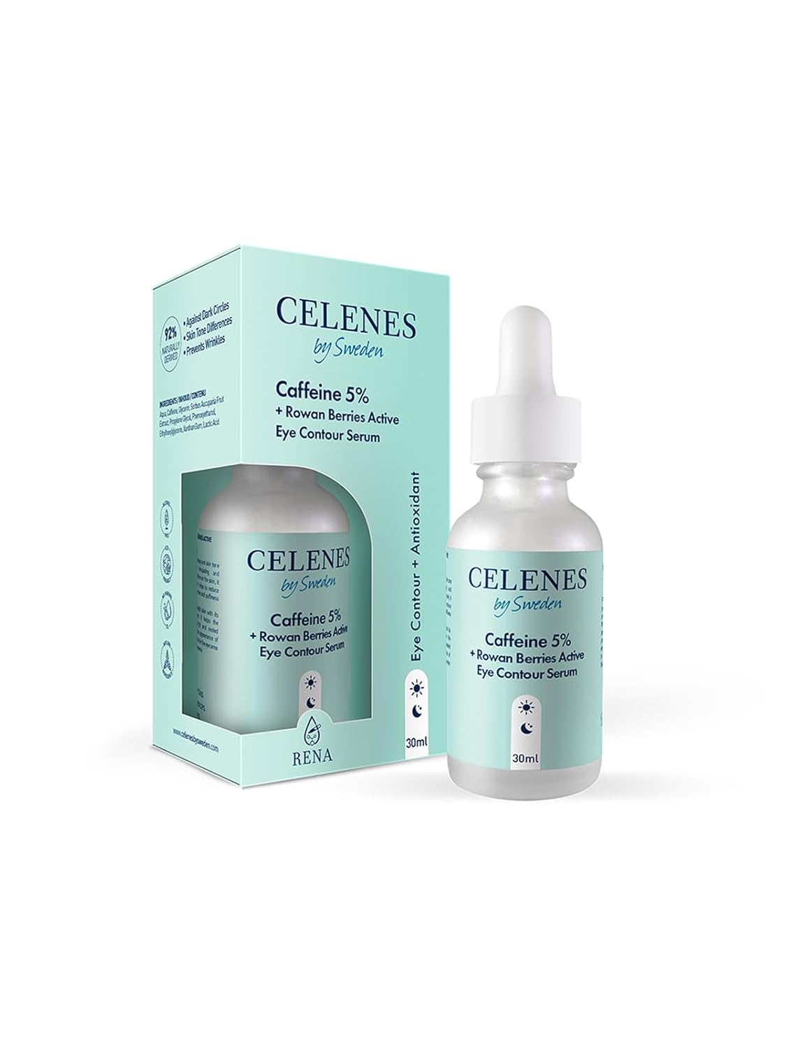 Celenes Caffeine 5% + Rowan Berries Active Eye Contour Göz Serumu