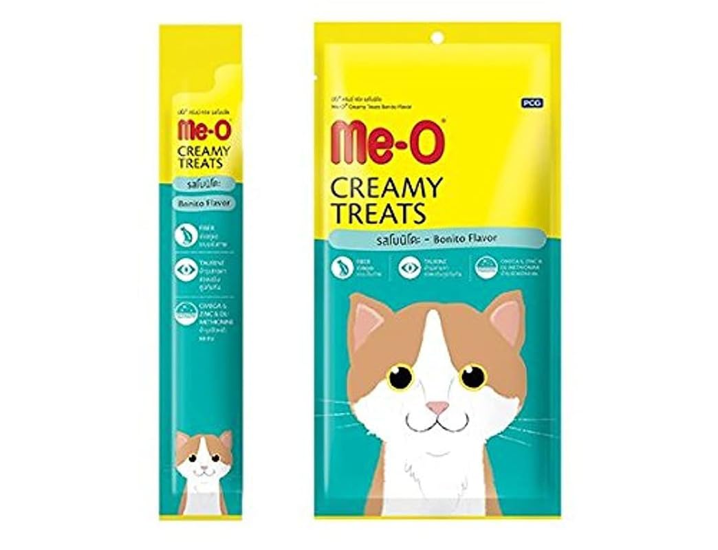 Me-O Creamy Treats Kurutulmuş Ton Balığı, 15 gr x 4