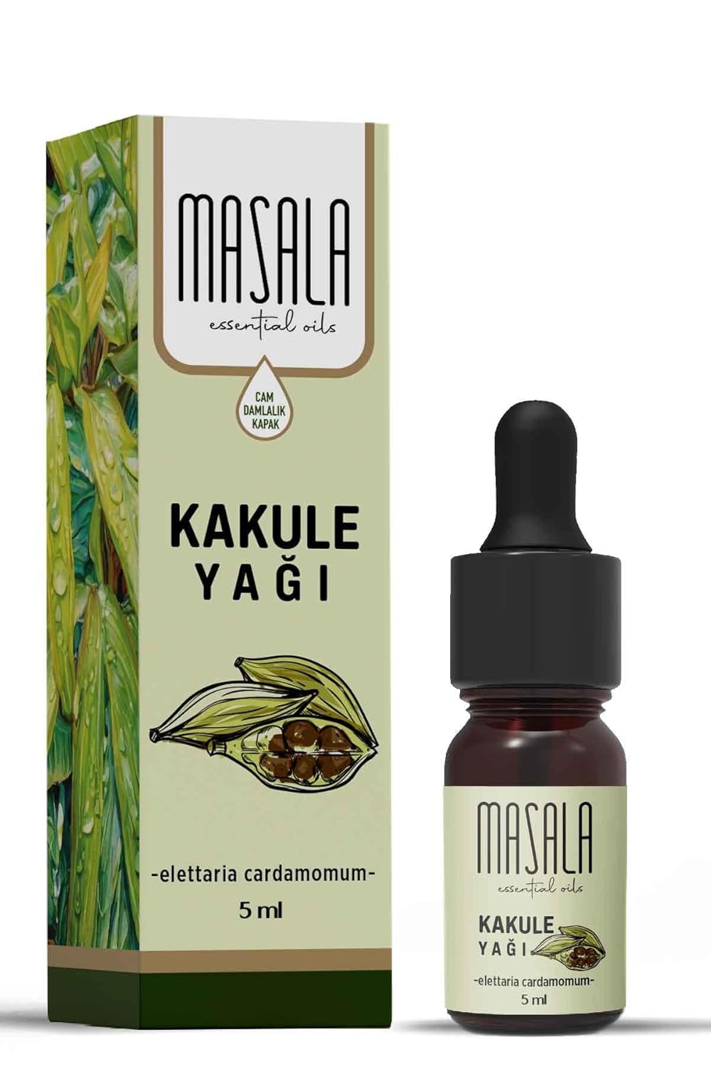 Masala Kakule Yağı 5 ml (Cardamom Essential Oil)