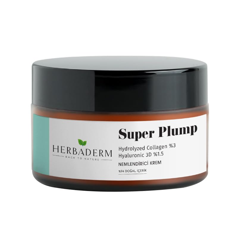 Herbaderm Super Plump Dolgunlaştırıcı Collagen + Hyaluronik 3d Nemlendirici Krem