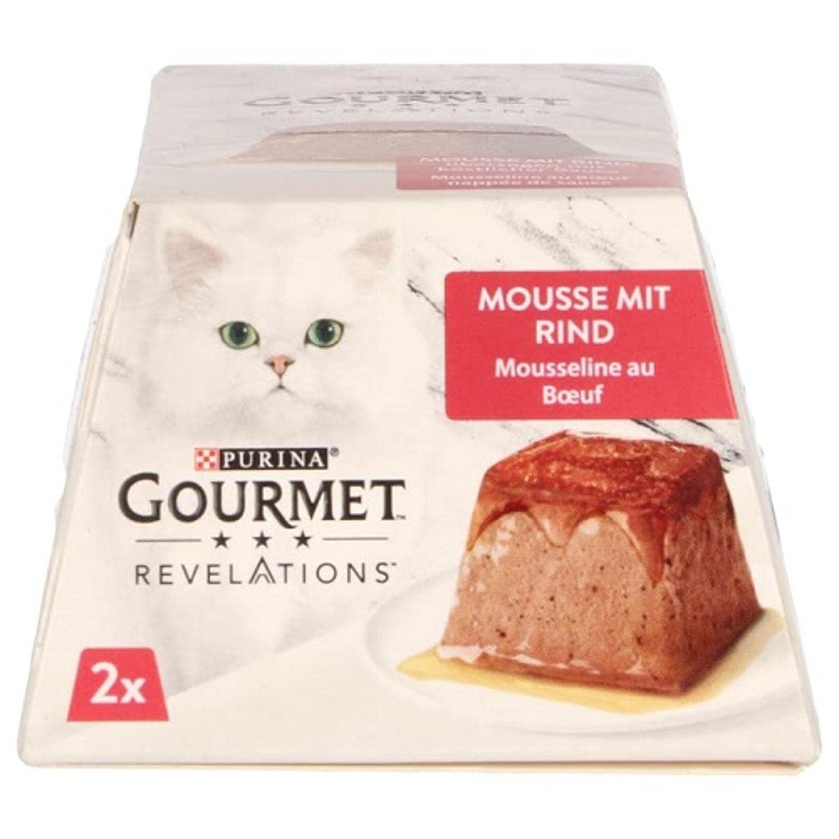 Pro Plan Gourmet Revelations Sığır Etli 2x57g