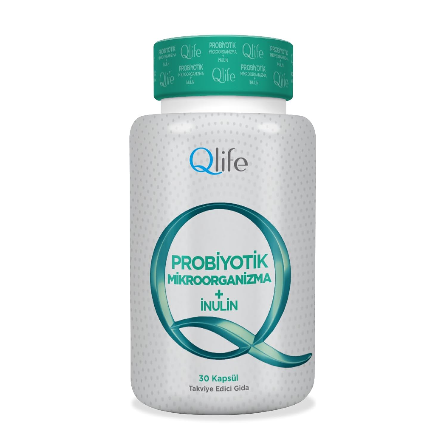 Qlife Probiotik Microorginazma + İnulin 30 Kapsül