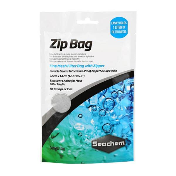 Seachem Zip Bag Küçük Filtre Torbası
