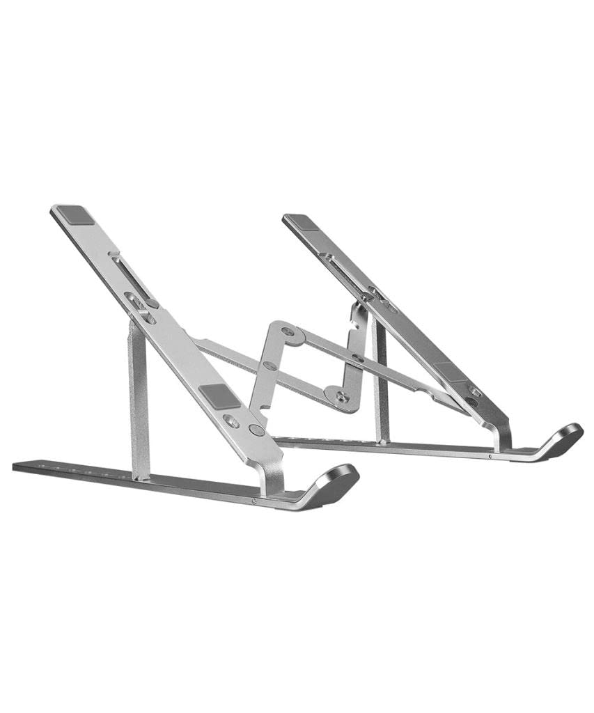 Blueforce AS-70 7 Kademeli Alüminyum Taşınabilir Laptop Notebook Tablet Standı Katlanabilir Portatif Macbook Metal Stant 10 inç-16 inç uyumlu