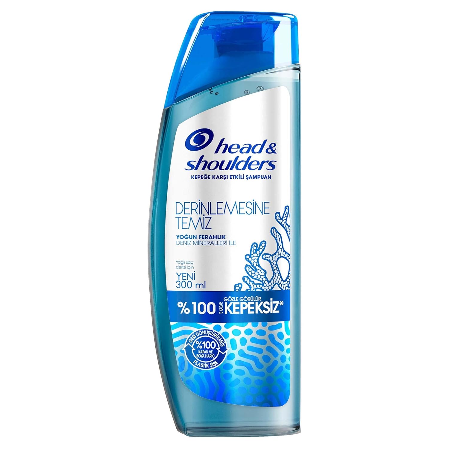 Head & Shoulders Derinlemesine Temizlik Şampuan Yoğun Ferahlık Deniz Mineralleri 300 ml