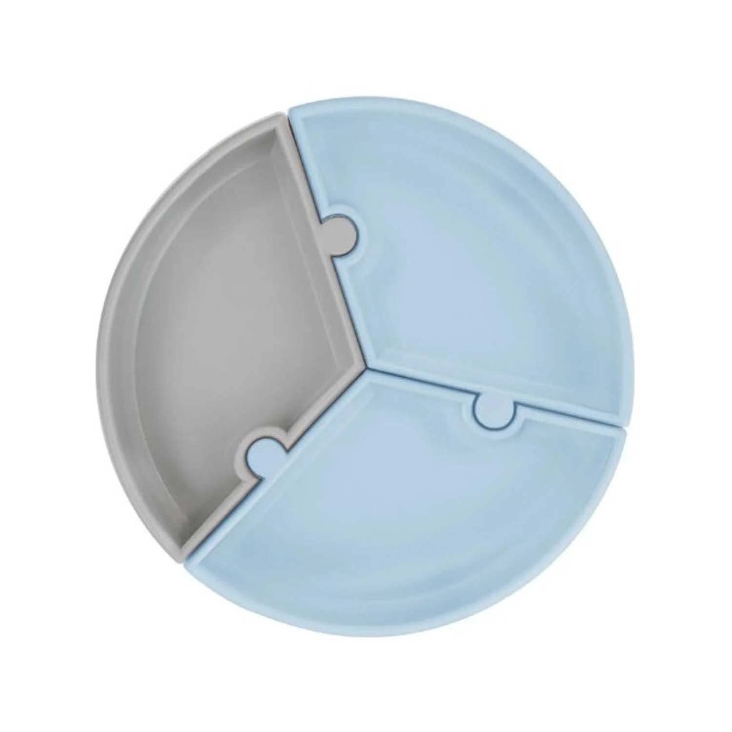 OiOi Puzzle - Mineral Blue/Powder Grey