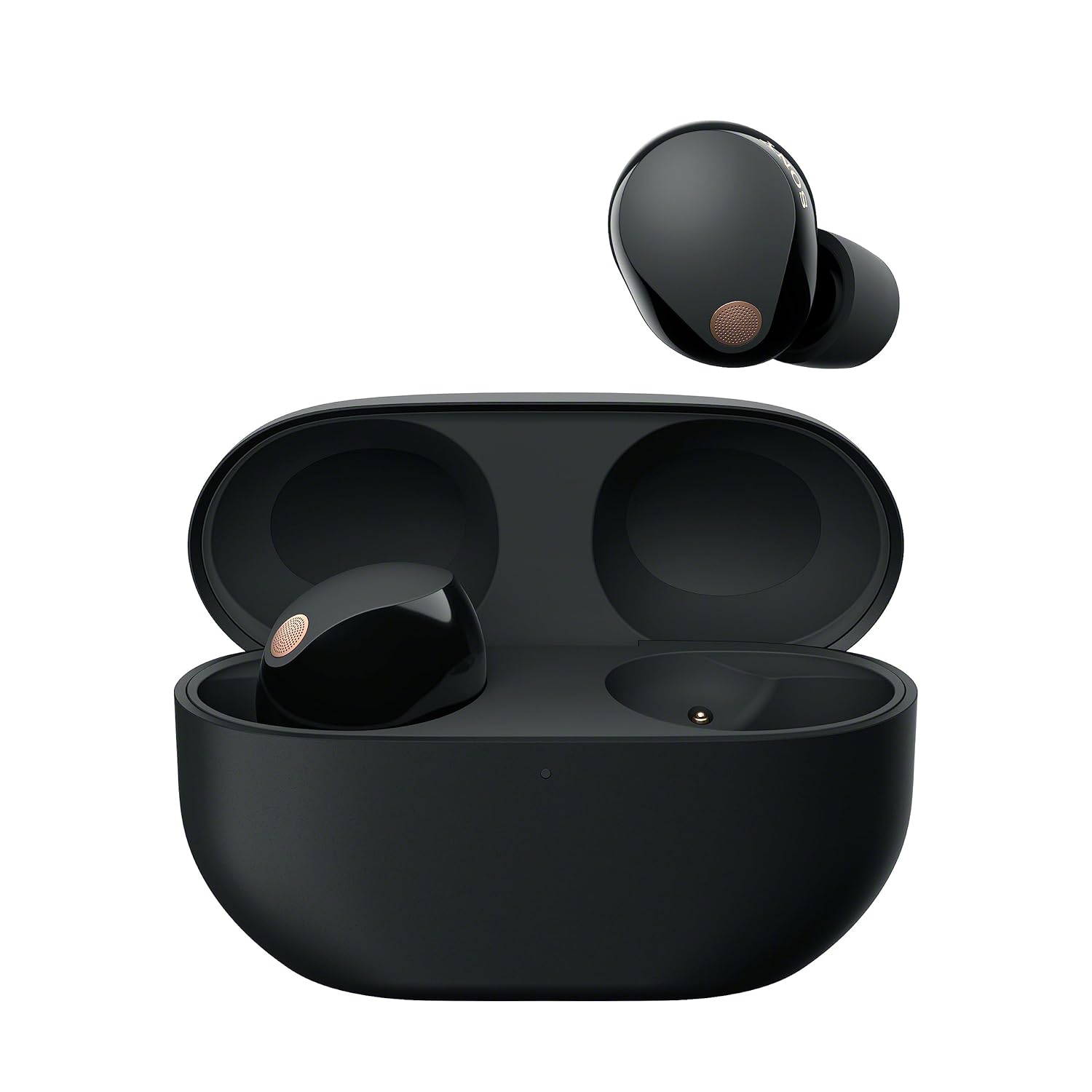 Sony WF-1000XM5 Kablosuz Gürültü Önleyici Kulaklıklar, Bluetooth, Kulak İçi Kulaklıklar, Mikrofon, 24 Saate Kadar Pil Ömrü, Hızlı Şarj, IPX4, iOS ve Android Uyumlu - Siyah, Küçük