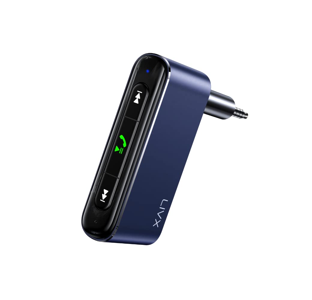 LivX Quick Bluetooth Receiver 3.5mm Jack Aux Wireless Audio Araç Kiti Mikrofonlu Stereo Ses Aktarım