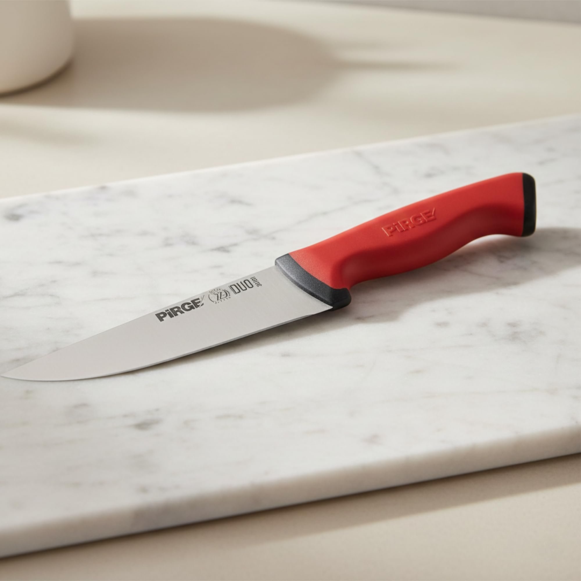 Pirge Kasap Et Bıçağı Duo 0 No 34100 12,5cm Kırmızı