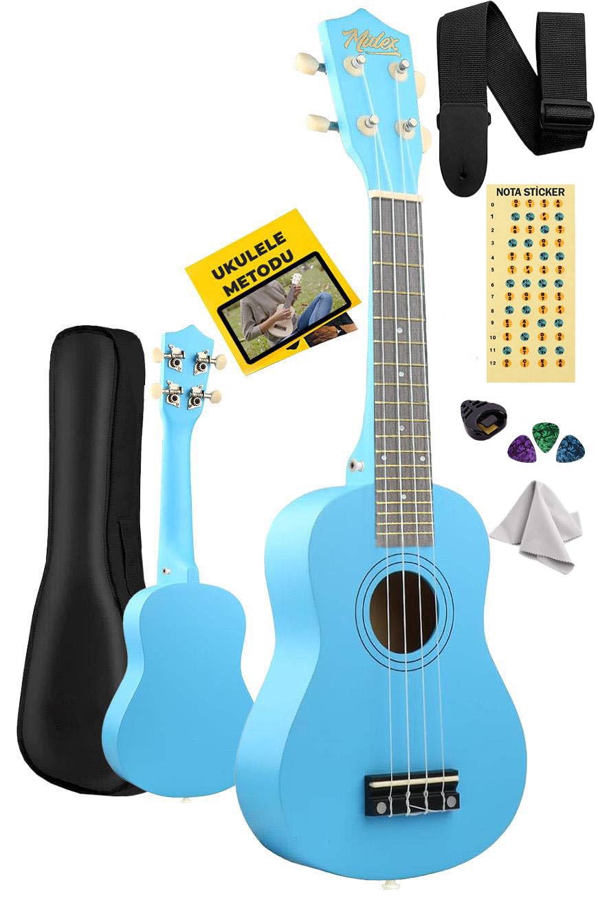 Ernie Ball Konseri/Soprano Ball End Naylon Ukulele Telleri - Siyah