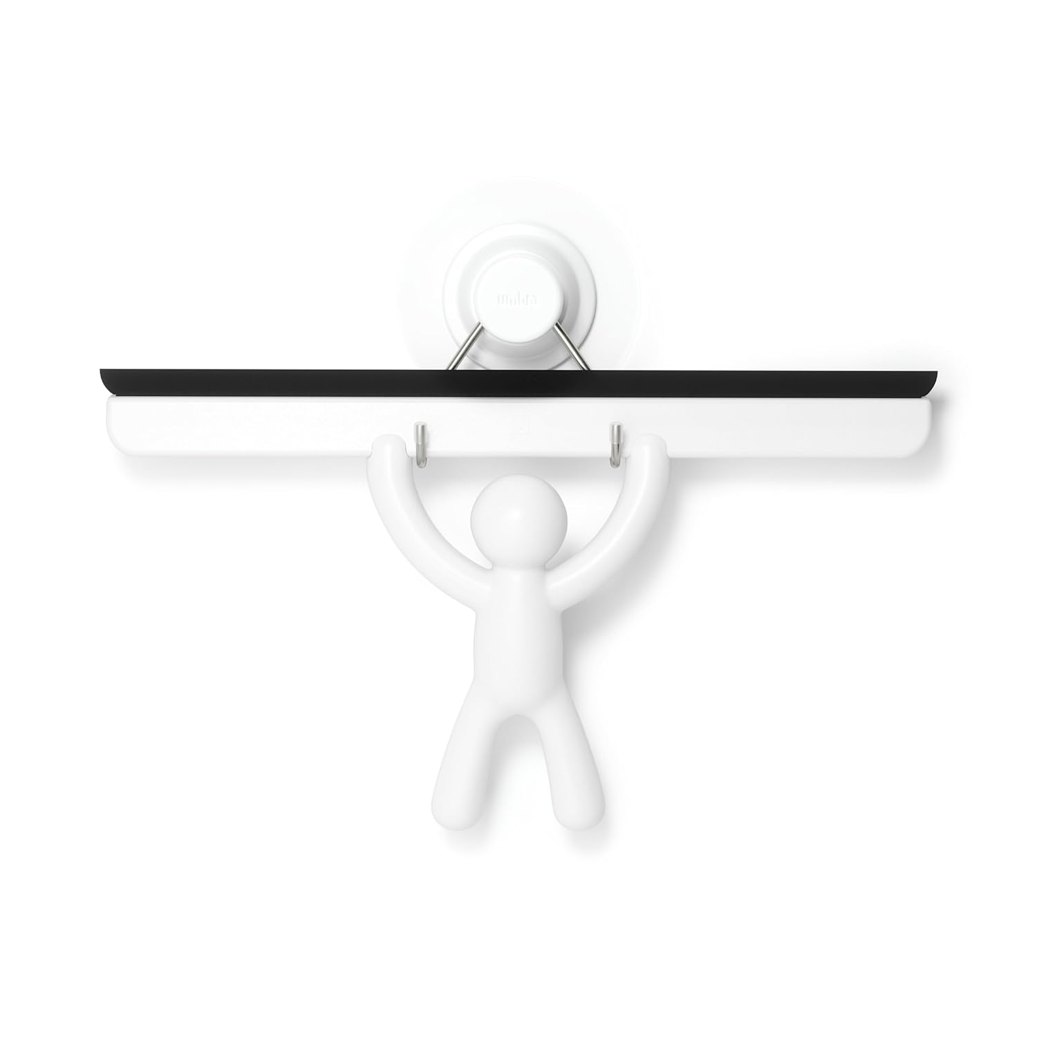 Umbra Buddy yapıştırmalı duş çekçeki, silikon bıçaklı pencere çekpası