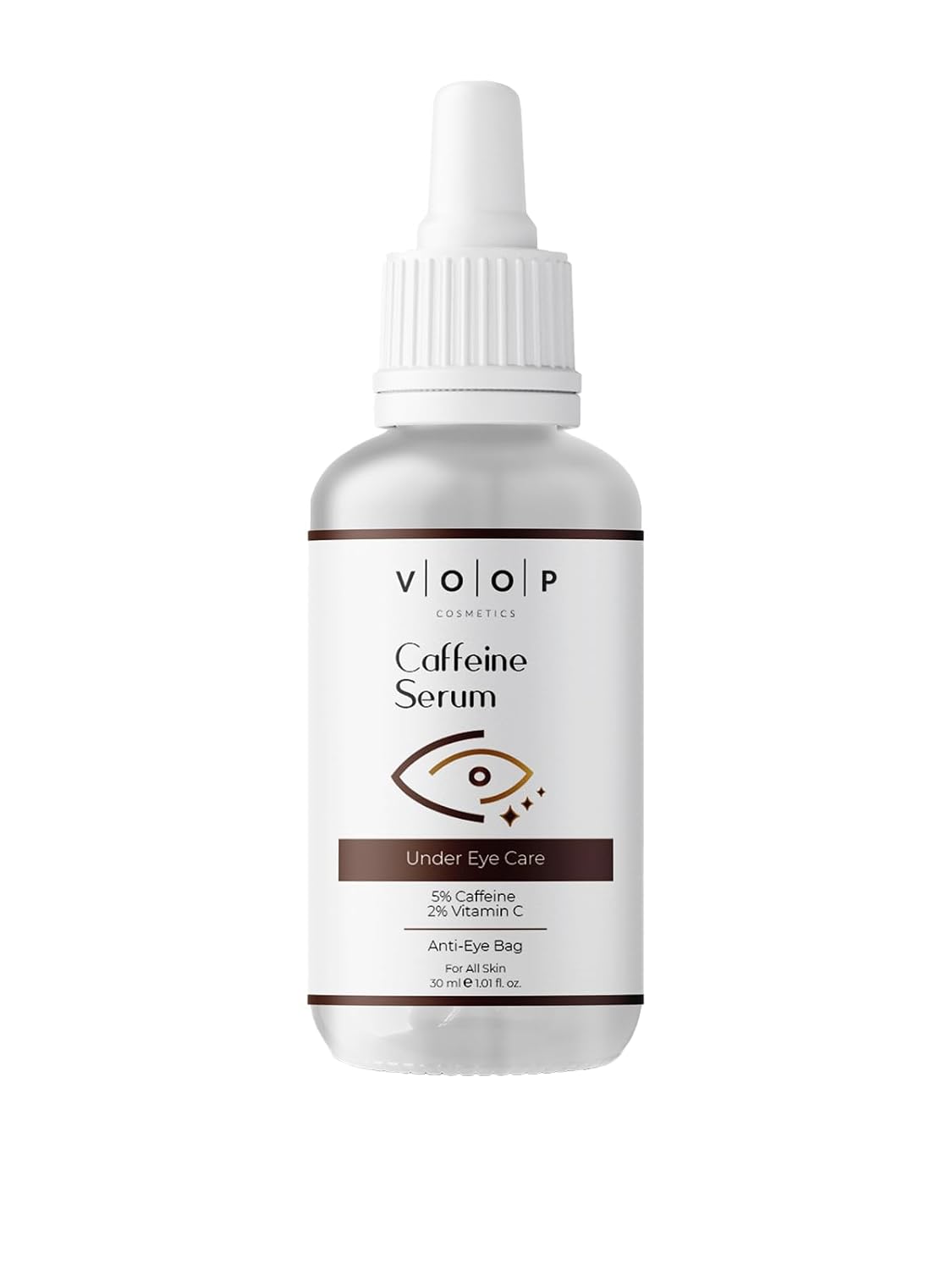 Kafein Göz Altı Morlukları Karşıtı 5% Caffeine + 2% Vitamin C 30 ml Serum