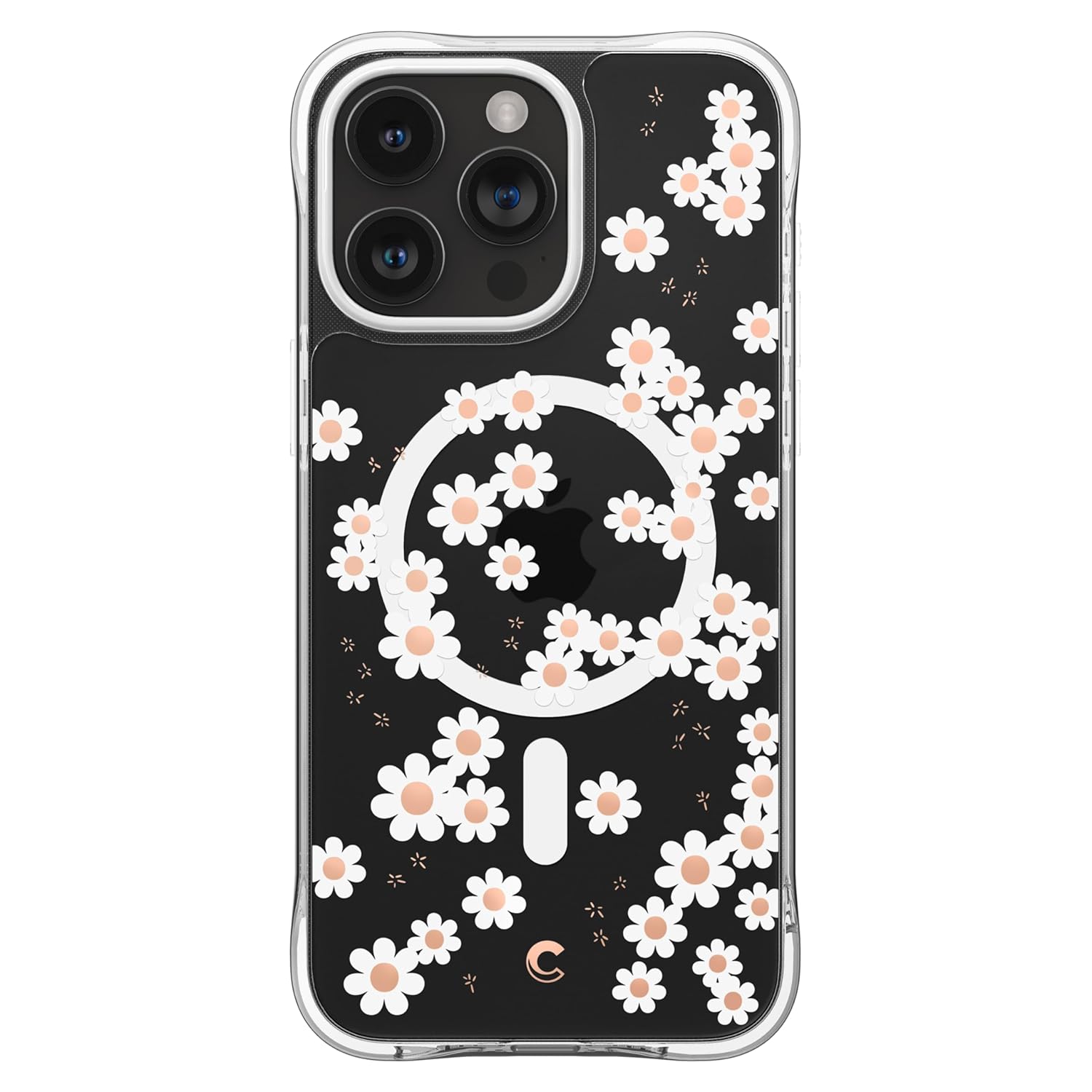 Spigen Ciel by CYRILL iPhone 15 Pro Max ile uyumlu Kılıf Cecile Mag MagSafe özellikli White Daisy - ACS06624