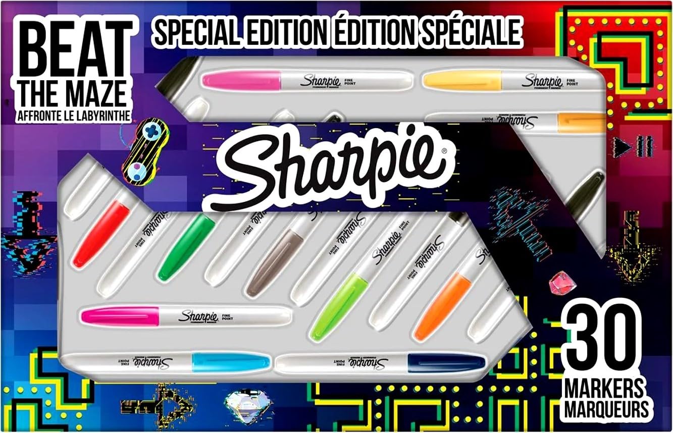 Sharpie Fine Permanent markör 30lu kutu-Labirent
