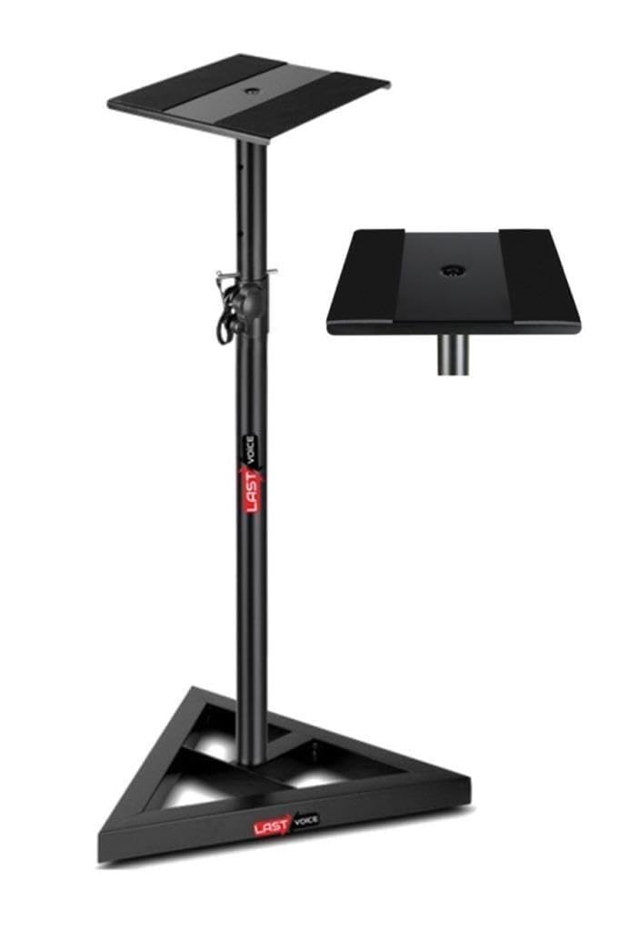 LASTVOİCE MNT-200 Stüdyo Referans Monitör Standı 87-147 cm Yükseklik Ayarlı (Tek)