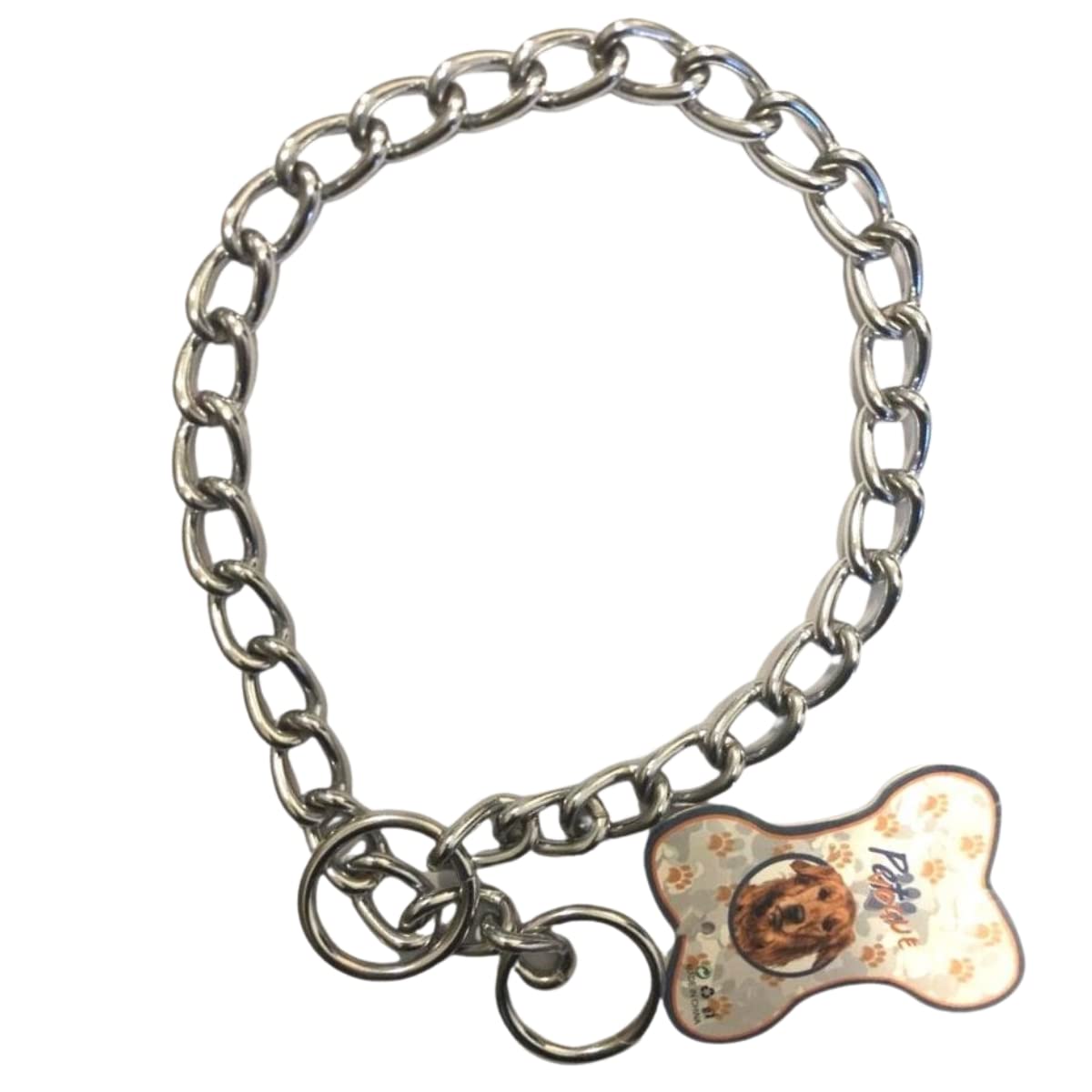 BUFFER® 65 cm Uzunlukta Zincir Model Köpek İçin Boyun Tasması