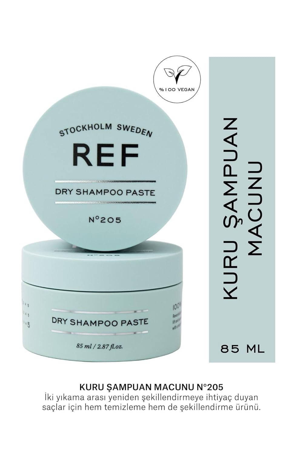 REF STOCKHOLM-Ref Dry Shampoo Paste 85 Ml Kuru Şampuan Macunu