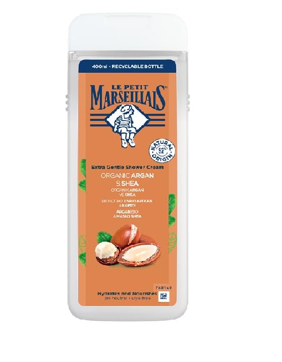 Le Petit Marseillais LPM Organik Argan ve Shea 400 ml Duş Jeli