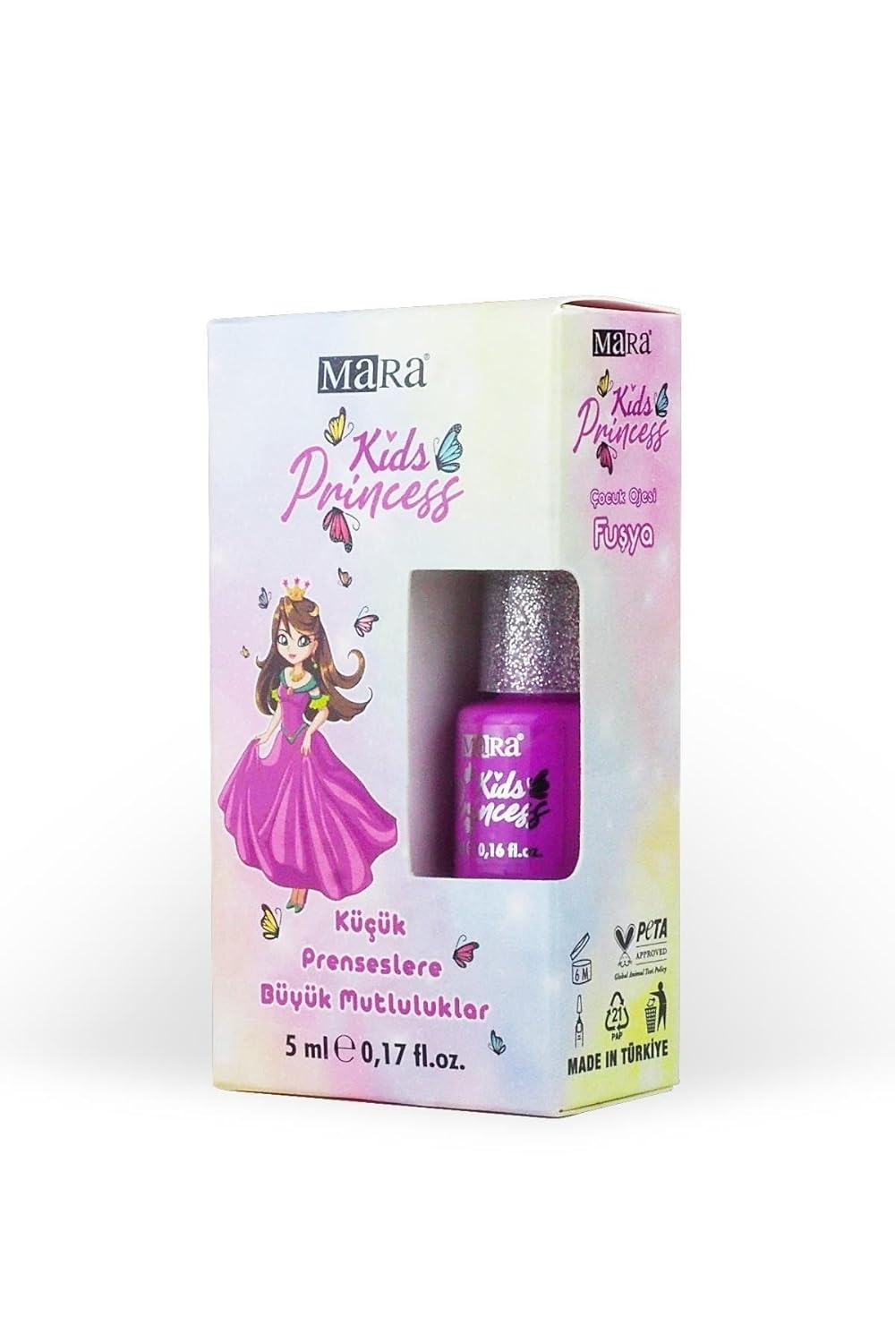 MARA KIDS PRINCESS COCUK OJE FUSYA 5 ml. - SU BAZLI