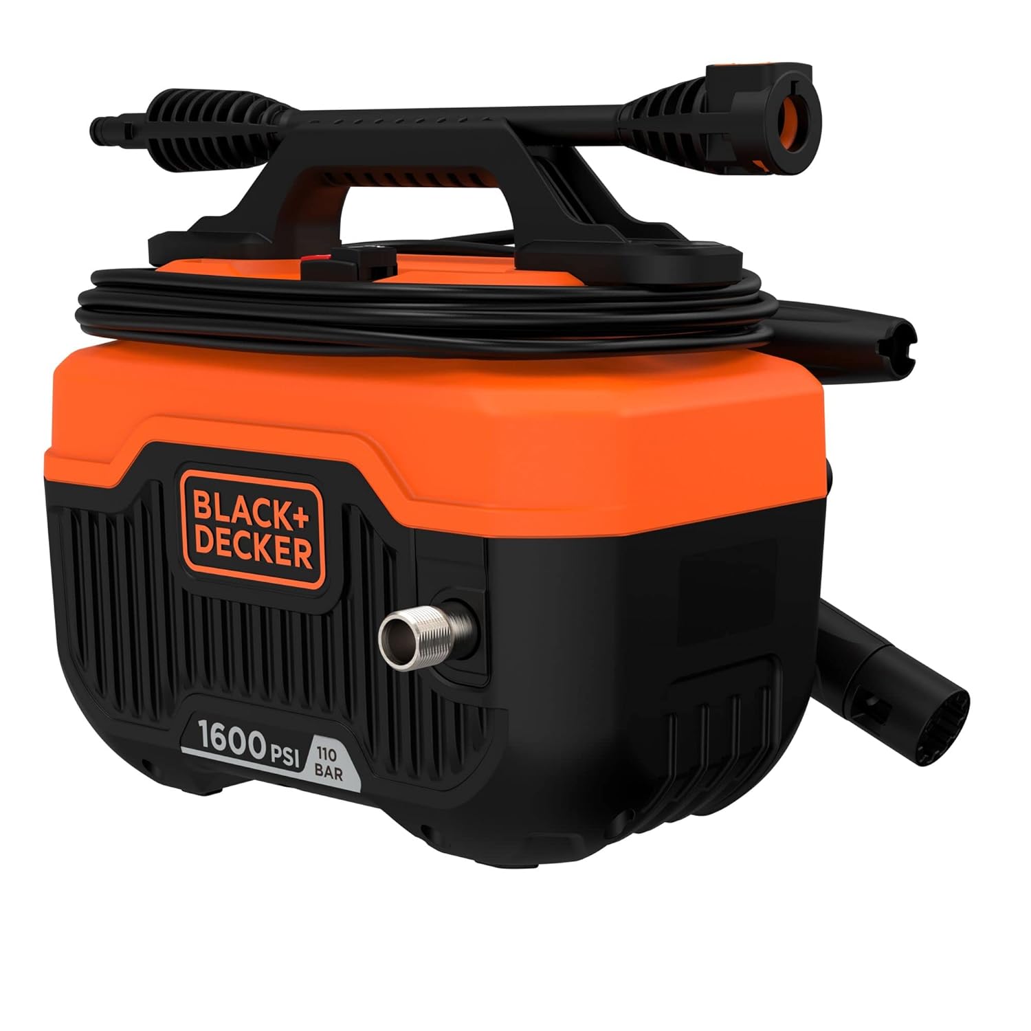 Black + Decker 1300 Watt, 110 Bar Yatay Basınçlı Yıkama Makinesi, BEPW1300H-QS