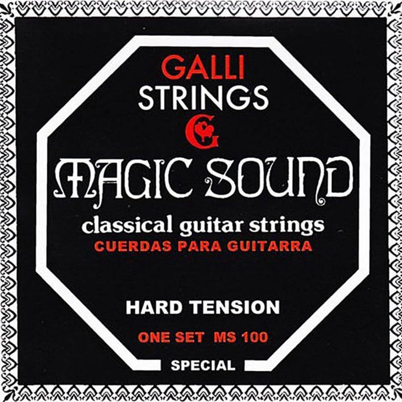 Galli MS-100 Klasik Gitar Teli Hard Tension, Galli Strings Tel