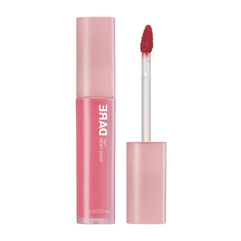 MISSHA Uzun Süre Kalıcı, Nemli Bitiş Sunan Parlak Tint Dare Tint Dewy Drop (Heart Syrup)