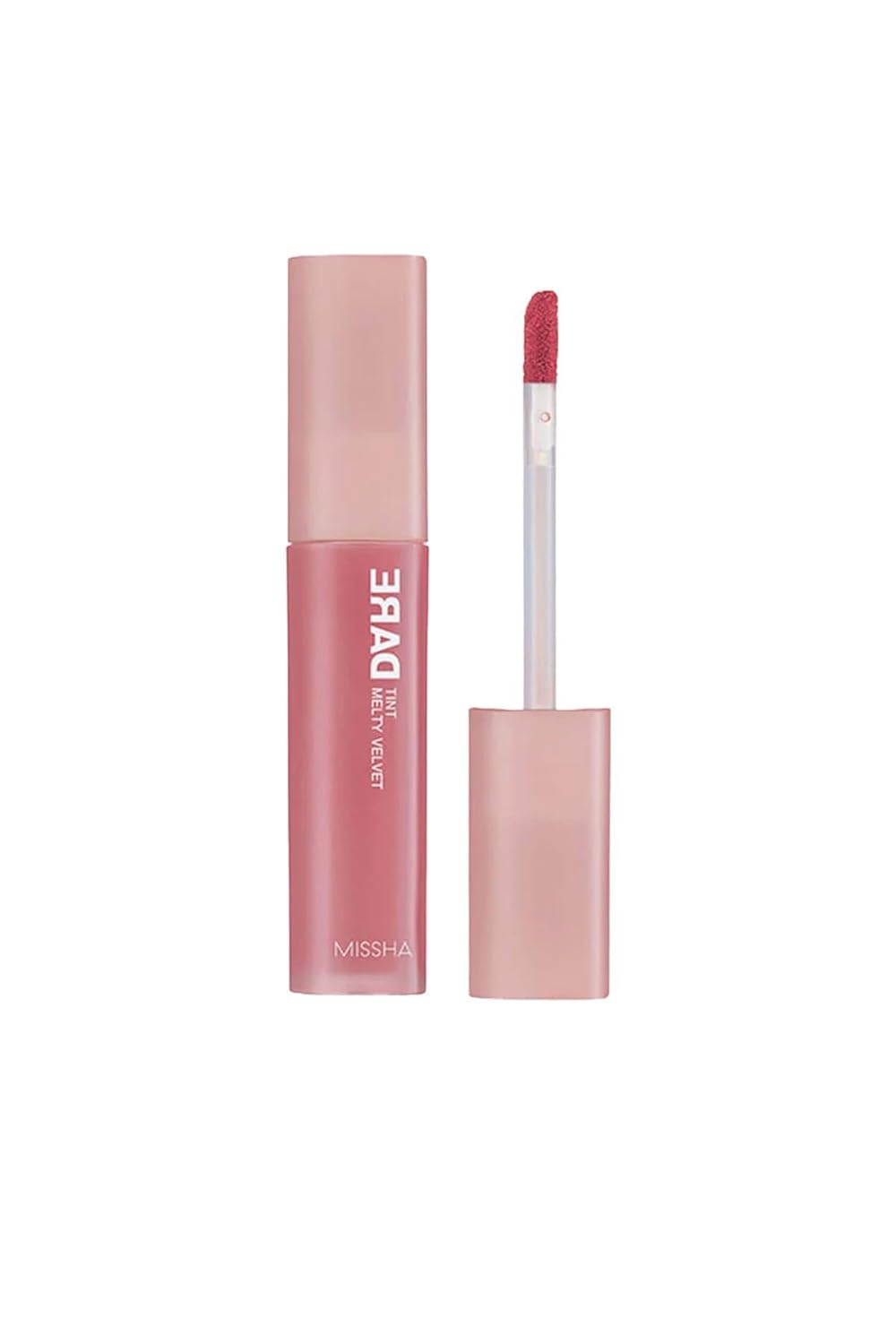 MISSHA Uzun Süre Kalıcı, Bulaşma Yapmayan, Kadifemsi Bitiş Sunan Tint Dare Tint Melty Velvet (Rose Letter)