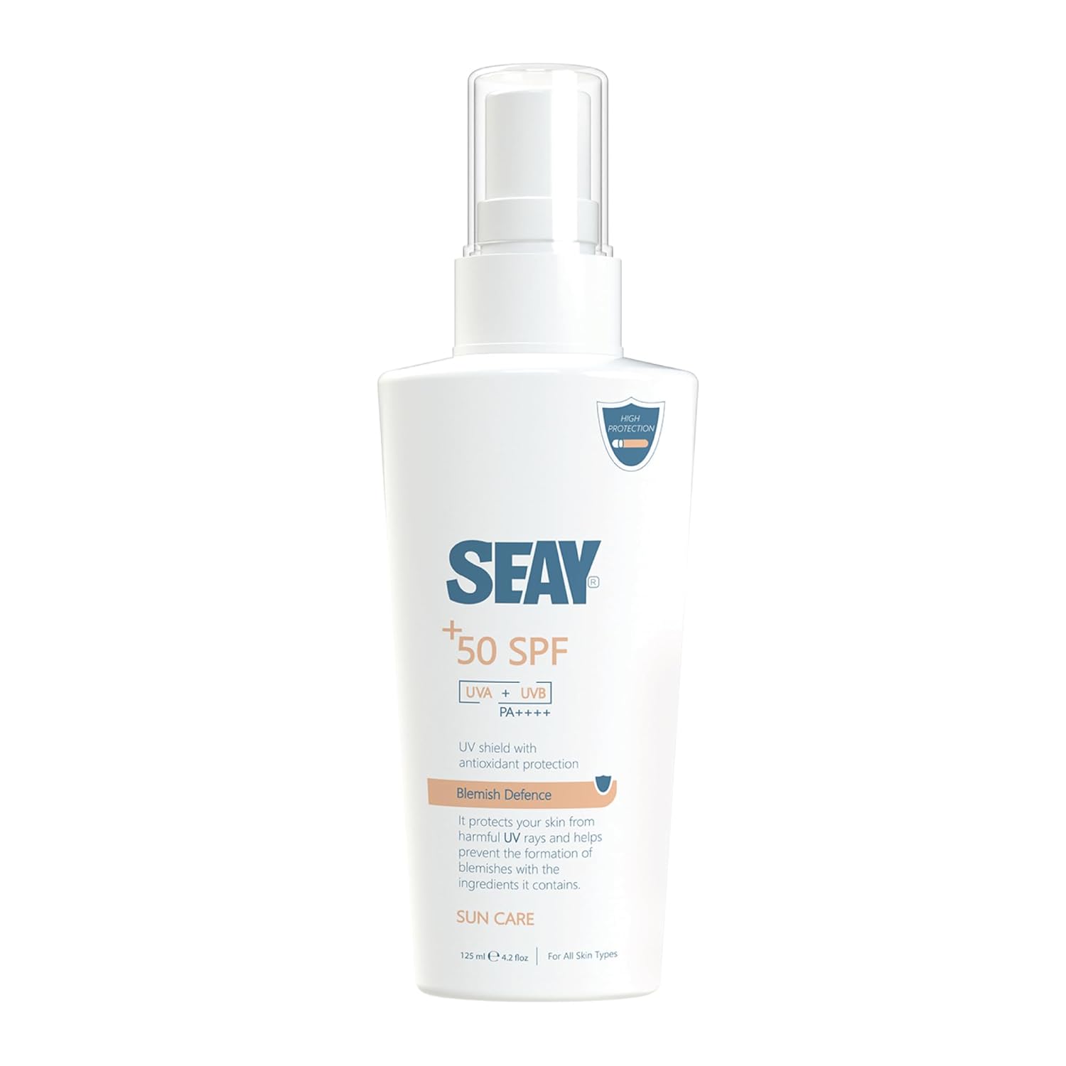 Seay Tüm Cilt Tipleri Için Yüksek Korumalı SPF50 PA++++ Face And Body 150ml Güneş Kremi