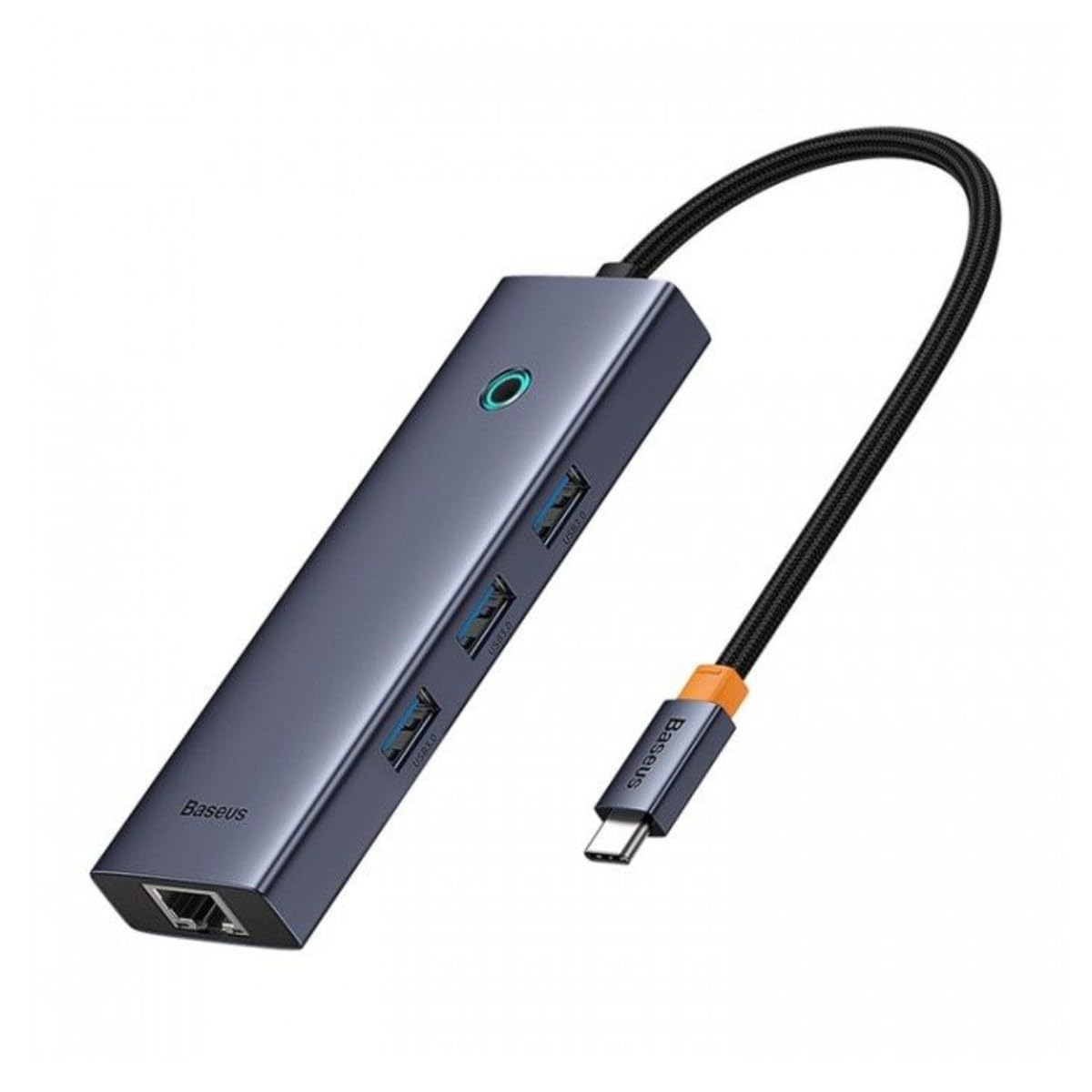 Baseus Hub 6w1 UltraJoy 6 Port (USB-C 1 x HDMI4K @ 30 Hz + 3 x USB 3.0 + 1 x PD + RJ45)