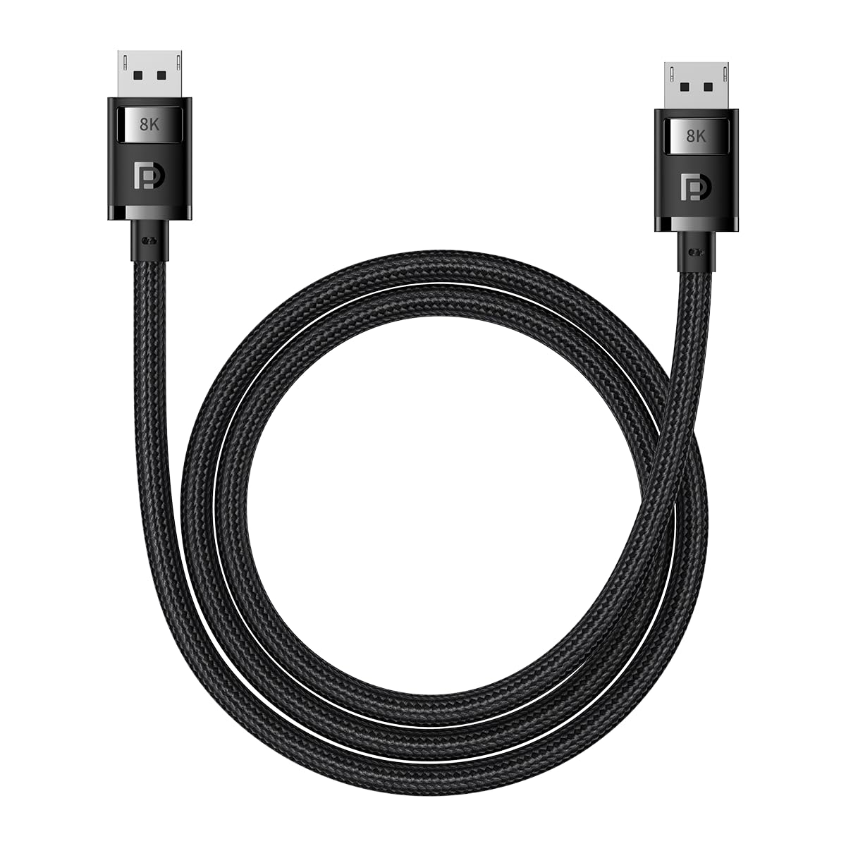 Baseus High Definition Serisi DP 8K to DP 8K Adaptör Kablo, 1.5m, Siyah